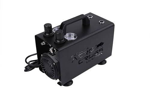 [aurochs] AERO CROSS ULTIMAX (アルティマックス）高性能コンプレッサー 単体モデル 1.0L エアタンク プラモデル 模型 ガンプラ (ミッドナイトブラック)(沖縄・離島の方不可) c29cc901