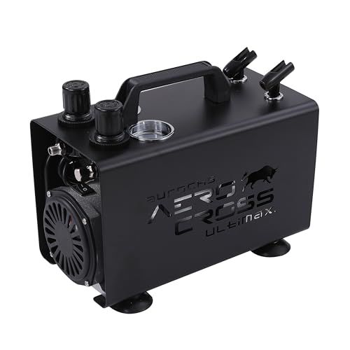 [aurochs] AERO CROSS ULTIMAX (アルティマックス）高性能コンプレッサー 単体モデル 1.0L エアタンク プラモデル 模型 ガンプラ (ミッドナイトブラック)(沖縄・離島の方不可) c29cc901