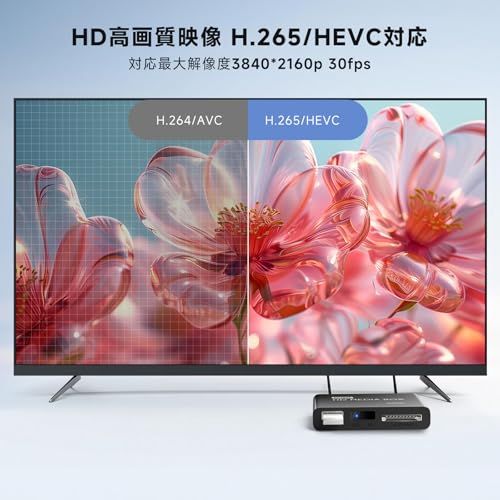 4Kメディアプレーヤー フルHDH.265/HEVC/VP9対応 外付けHDD/USB/SDカード 直接再生 多形式対応 (MKV/MP4/AVI/RM) コンパクト 付属HDMI AV 赤外線リモコン延長ケーブル 日本語化 家庭用mp4プレ 6e83b306 4Kメディアプレーヤー フルHDH.265/HEVC/VP9対応 外付けHDD/USB/SDカード 直接再生 多形式対応 (MKV/MP4/AVI/RM) コンパクト 付属HDMI AV 赤外線リモコン延長ケーブル 日本語化 家庭用mp4プレ 6e83b306