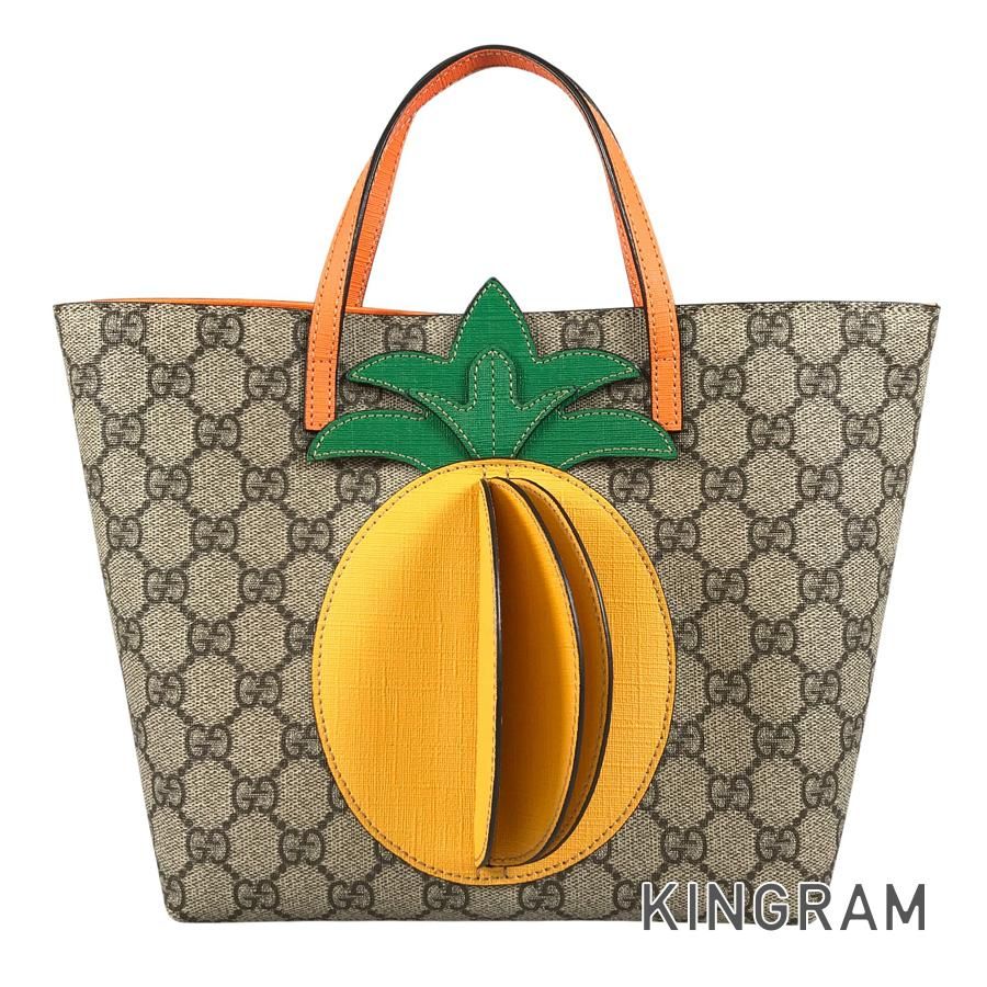 グッチ GUCCI GGスプリーム チルドレンズ 580840 PVC トートバッグ sh