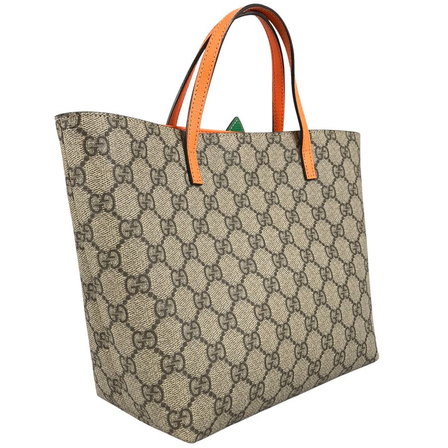 グッチ GUCCI GGスプリーム チルドレンズ 580840 PVC トートバッグ sh【中古】