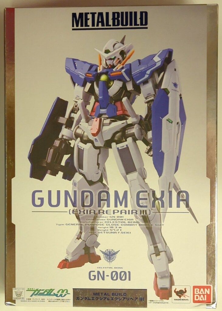 BANDAI METAL BUILD 機動戦士ガンダムOO ガンダムエクシア&エクシアリペアⅢ 初版