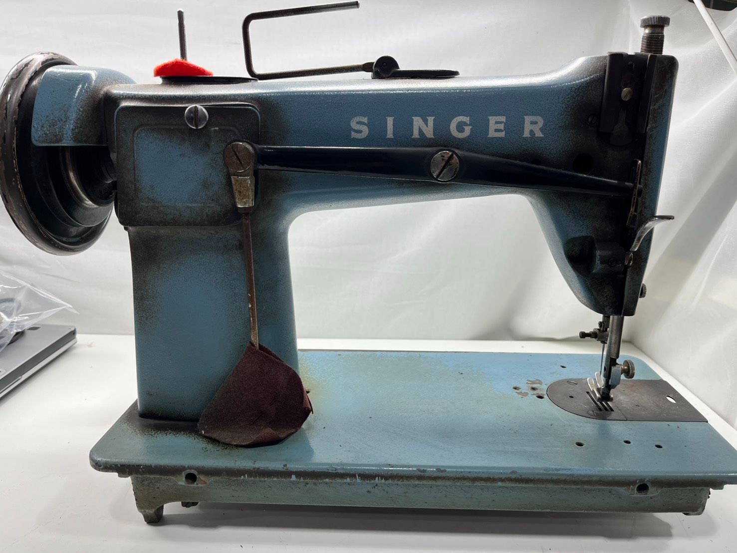 生活家電 ○ ジャンク SINGER シンガー 工業用ミシン 188u Blue 
