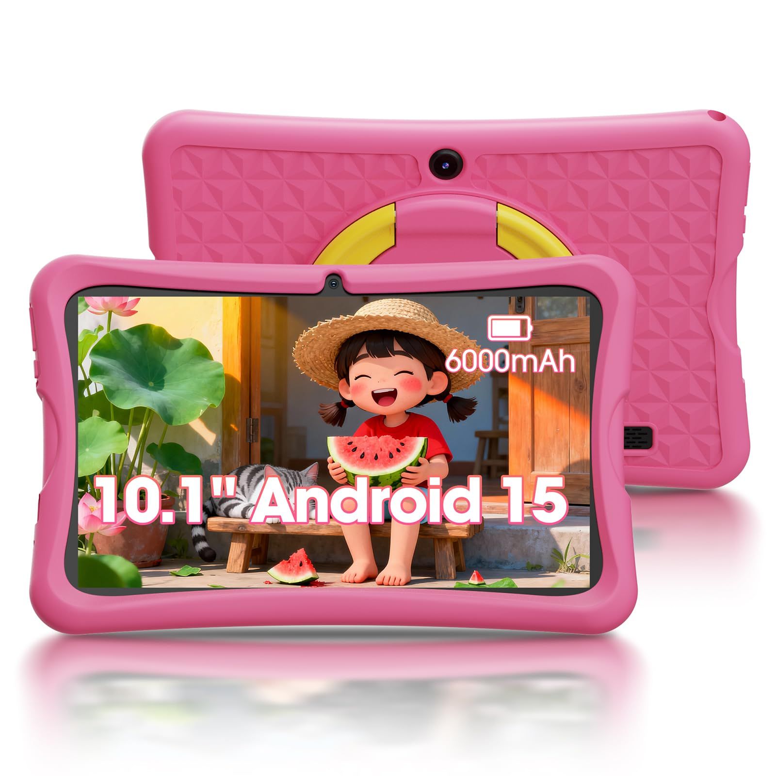 10.1インチHDスクリーンキッズタブレット、Android 15 キッズスペース&YouTube Kids 対応&iKids対応、4コアプロセッサ、6GB+32GB、事前インストールされた教育アプリ、子供用 知育アプリ使い放題、衝撃吸収保護 0cf7fa2f 10.1インチHDスクリーンキッズタブレット、Android 15 キッズスペース&YouTube Kids 対応&iKids対応、4コアプロセッサ、6GB+32GB、事前インストールされた教育アプリ、子供用 知育アプリ使い放題、衝撃吸収保護 0cf7fa2f