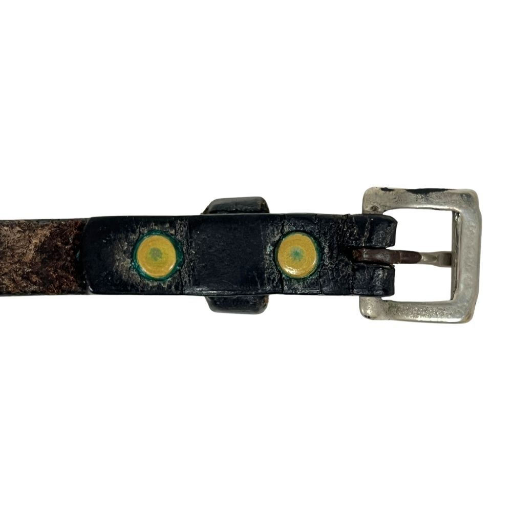 WOLF'S HEAD ウルフズヘッド 10MM スタッズ レザー ブレスレット
