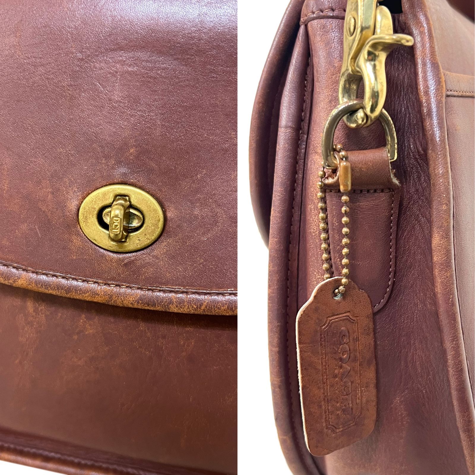 COACH コーチ バッグ オールドコーチ 3101 2WAY グラブタンレザー ミニ