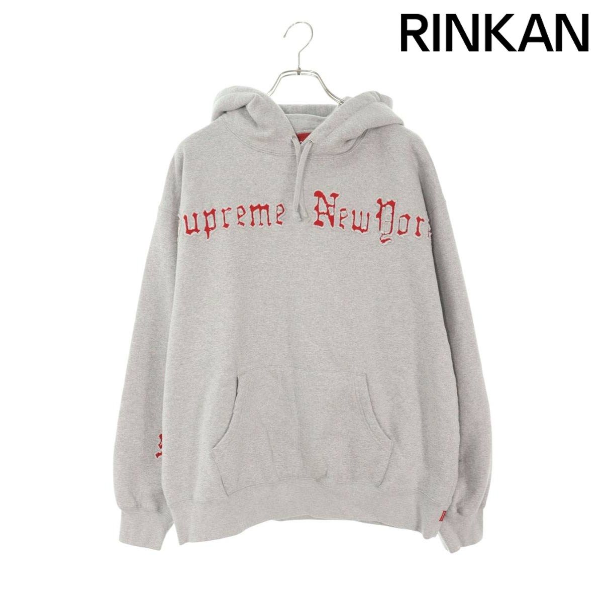 シュプリーム Contrast Cutout Hooded Sweatshirt プルオーバー 