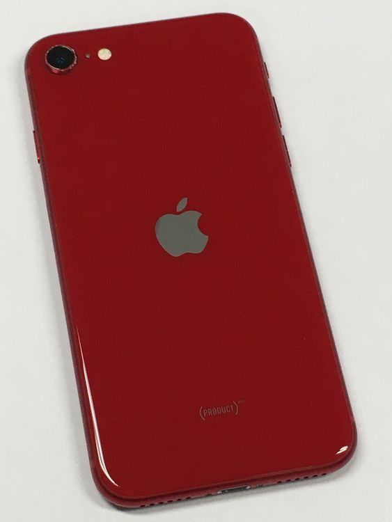 液晶美品 iPhone SE3 第3世代 64GB SIMフリー レッド【動作確認・初期化済み】
