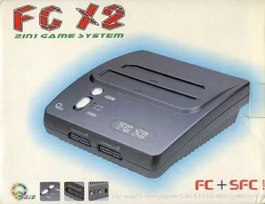 【中古】スーパーファミコンハード FCX2(FC+SFC 2IN1 GAME SYSTEM)