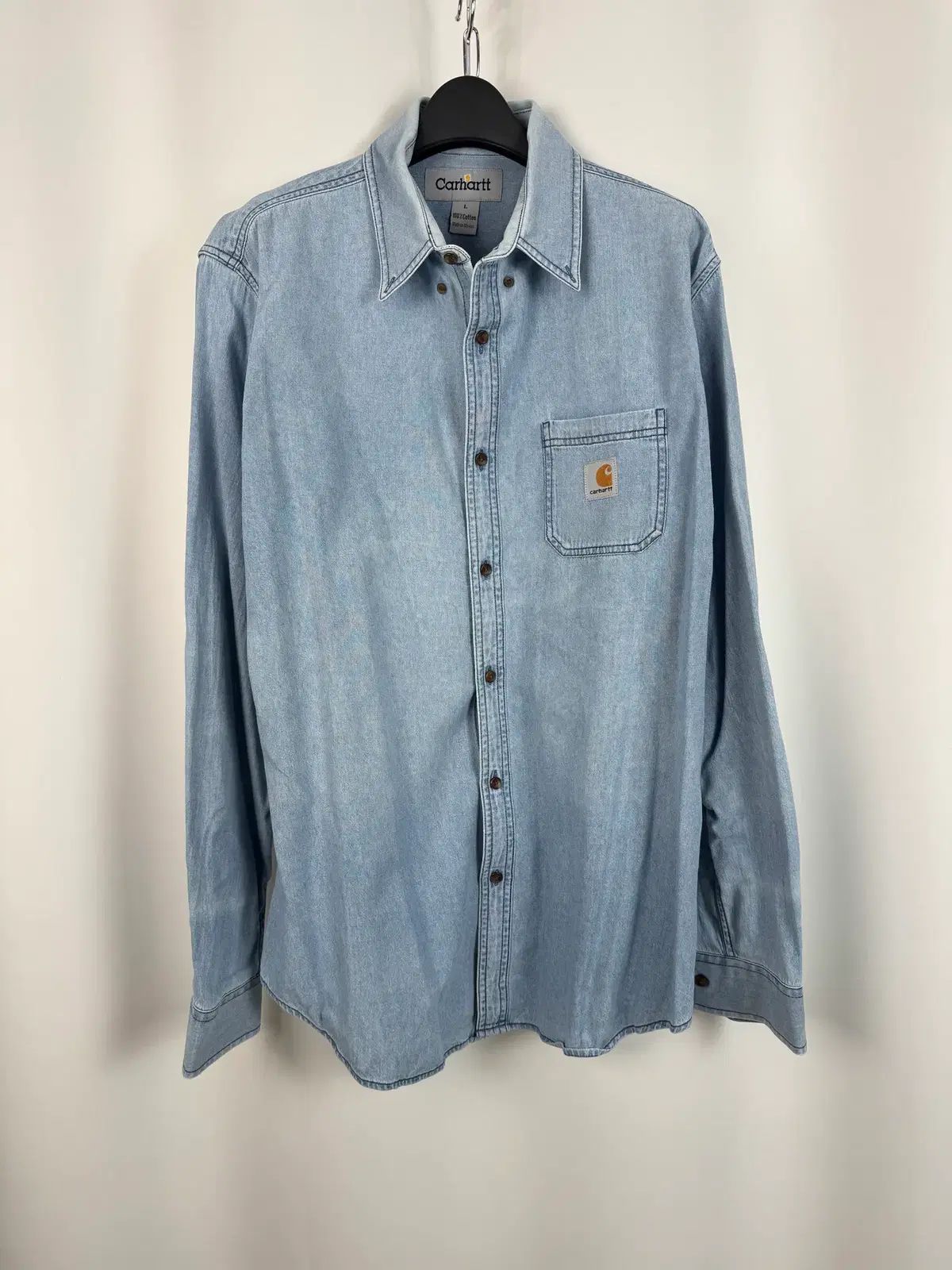 b555) Carhartt カーハート ウォーク デニムシャツ
