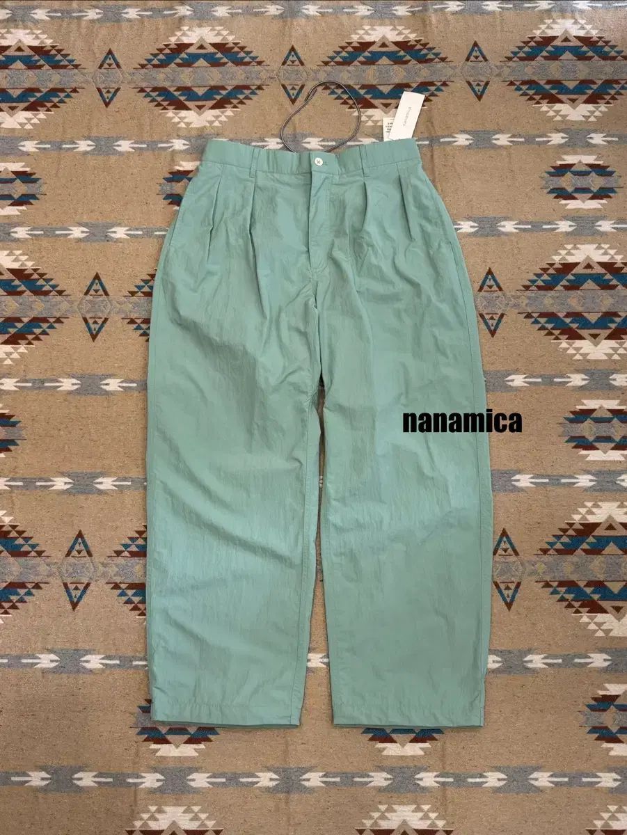 32 nanamica デック パンツ ミント