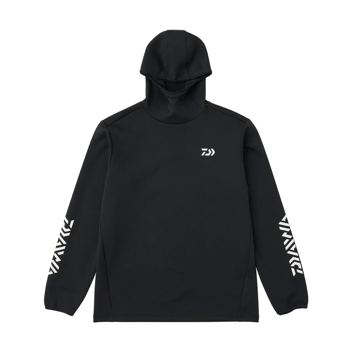新品 [ダイワ] ストレッチシャツフーディー DE-9225 ブラック XL