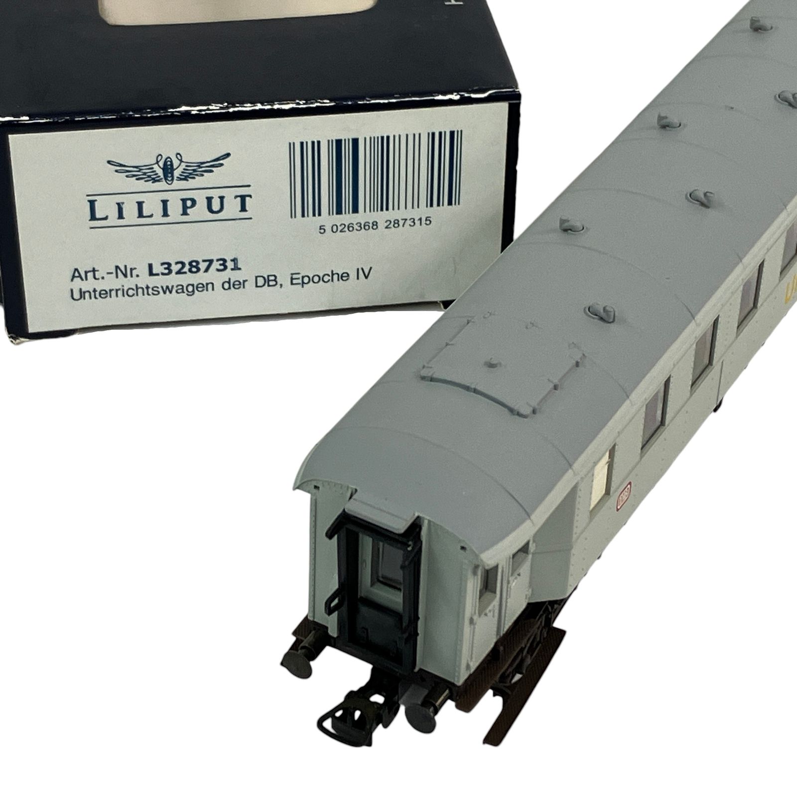 LILIPUT 328731 ドイツ連邦鉄道 DB エポックIV仕様 訓練・教習専用客車 Unterrichtswagen 鉄道模型 HOゲージ 中古 N11278361