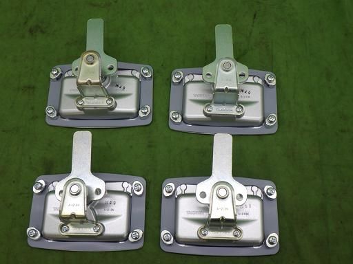 【未使用】A-213N タキゲン 密閉型折りたたみ平面ハンドル 4個