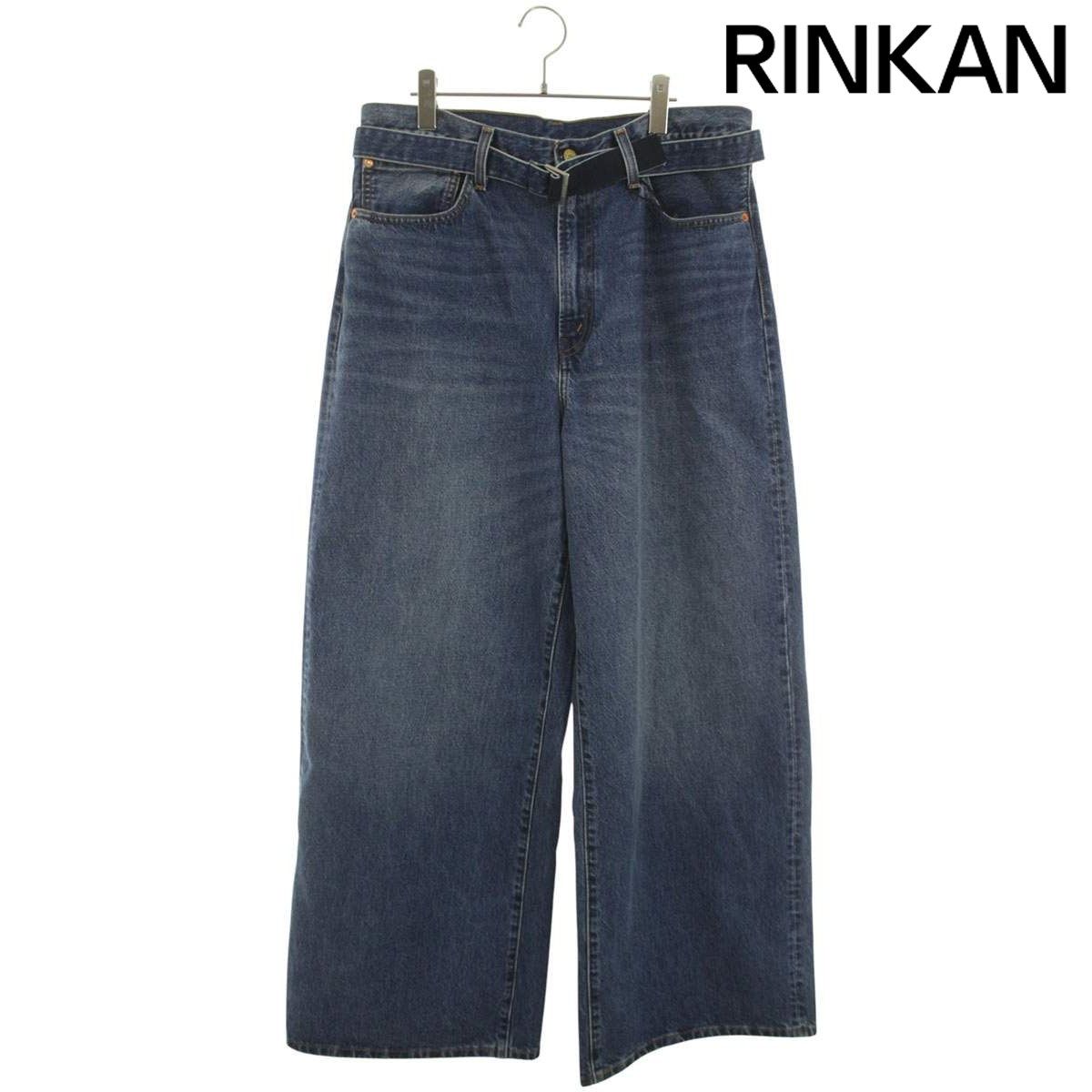 サカイ ×リーバイス LEVI'S 25SS 25-0962S ベルト付きワイドデニム