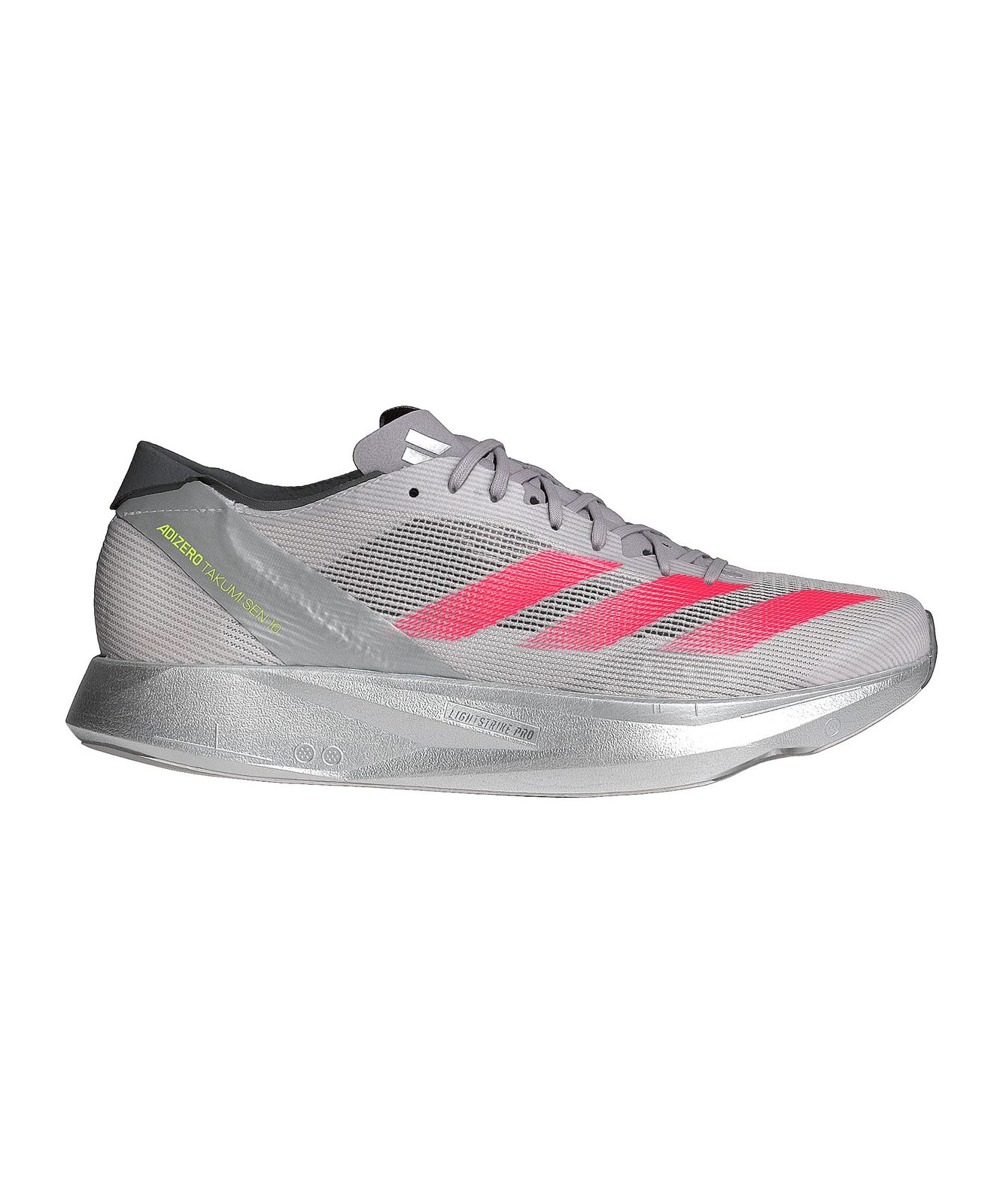 新品 [adidas] メンズ アディゼロ タクミ セン 10 Adizero Takumi Sen 10 グレー グレー 27.5cm