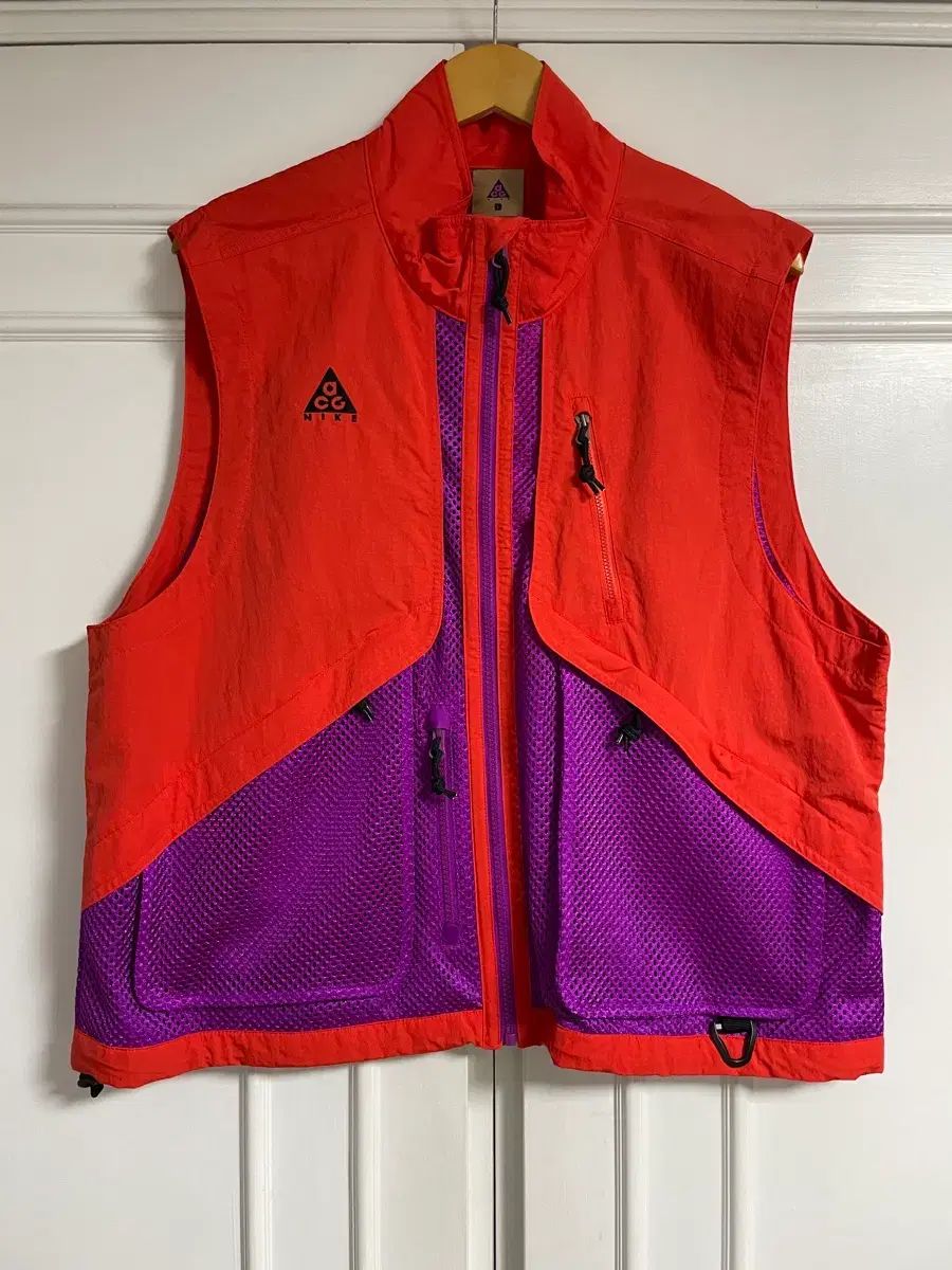 NIKE ナイキ ACG ベスト レッド/パープル L