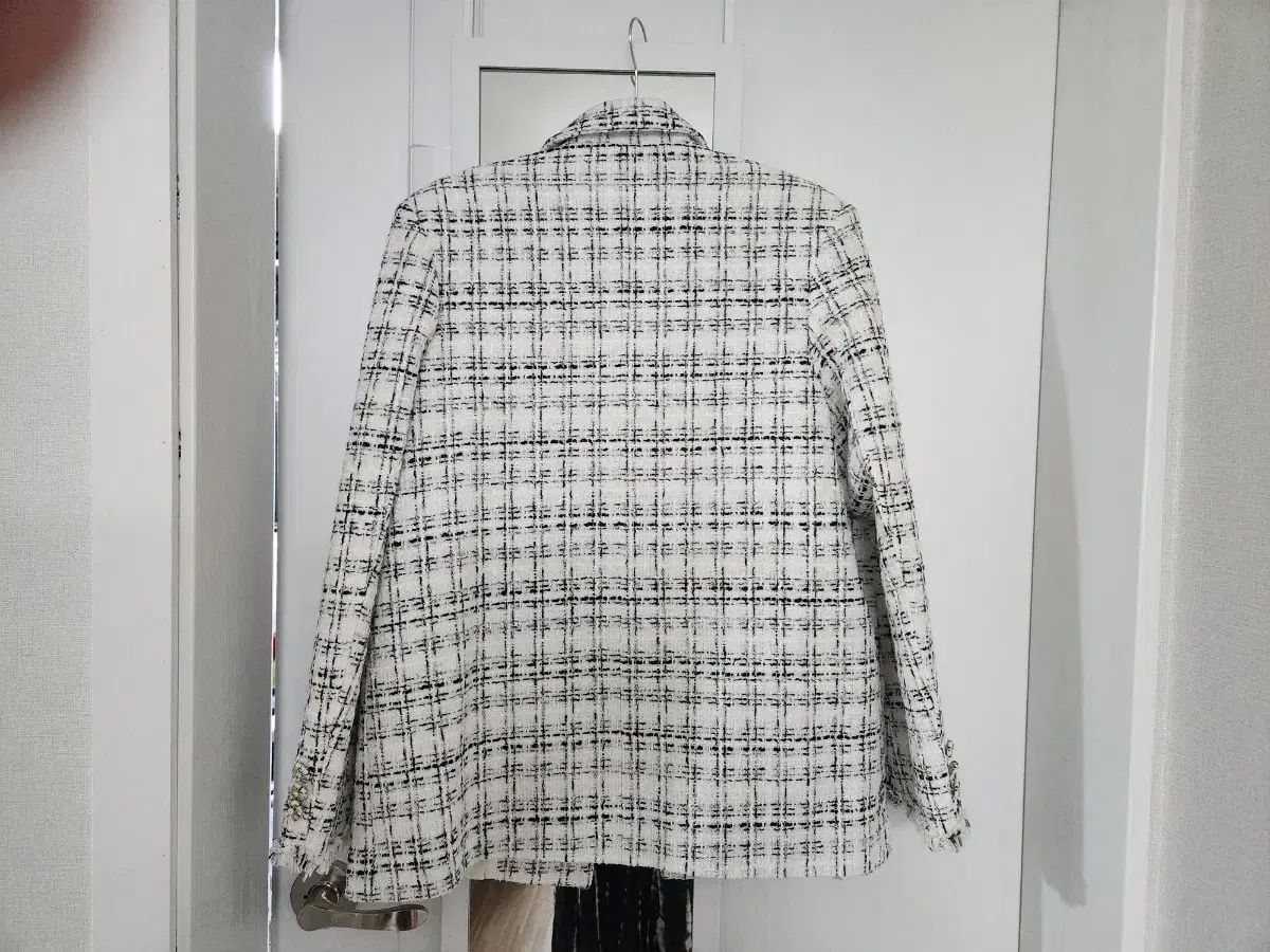 新品) HELDER ツイード ジャケット 白