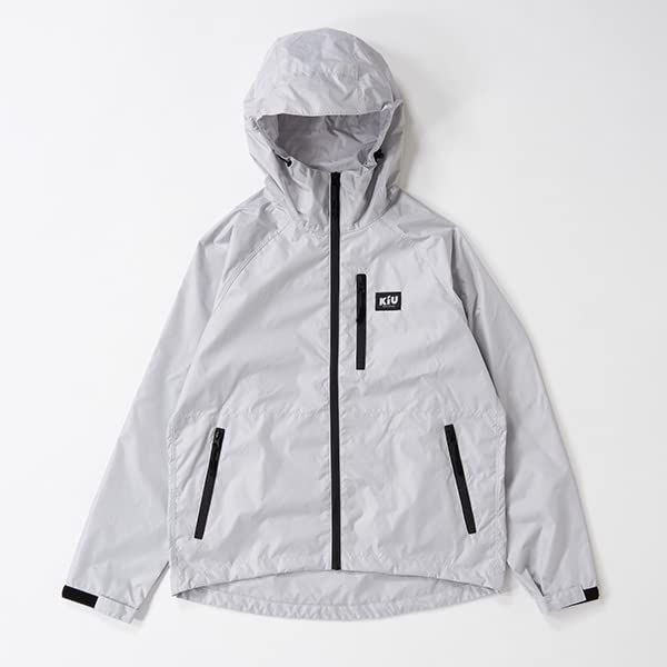 【新品】KiU キウ 空調服(R) エアコンディションドジャケット ライトグレー L サイズ ファン&バッテリー別売り ウェアのみ アウトドア フェス キャンプ ウェア 送風 ファン 冷却 野外 熱中症対策 おしゃれ メンズ レディース UV eba4dd92