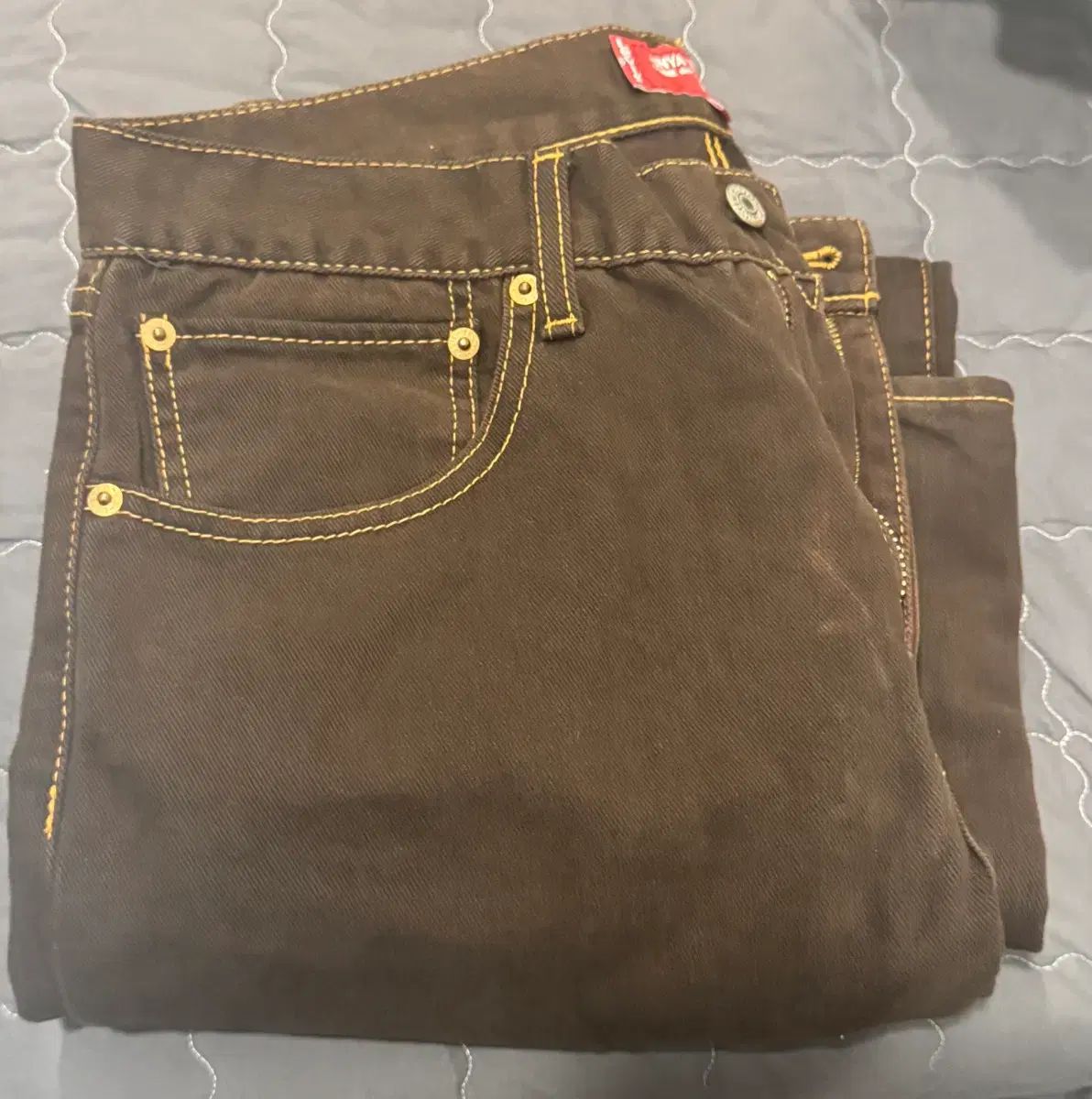 ジュンヤワタナベ x リーバイス コラボ ブラウン デニム 12,228円