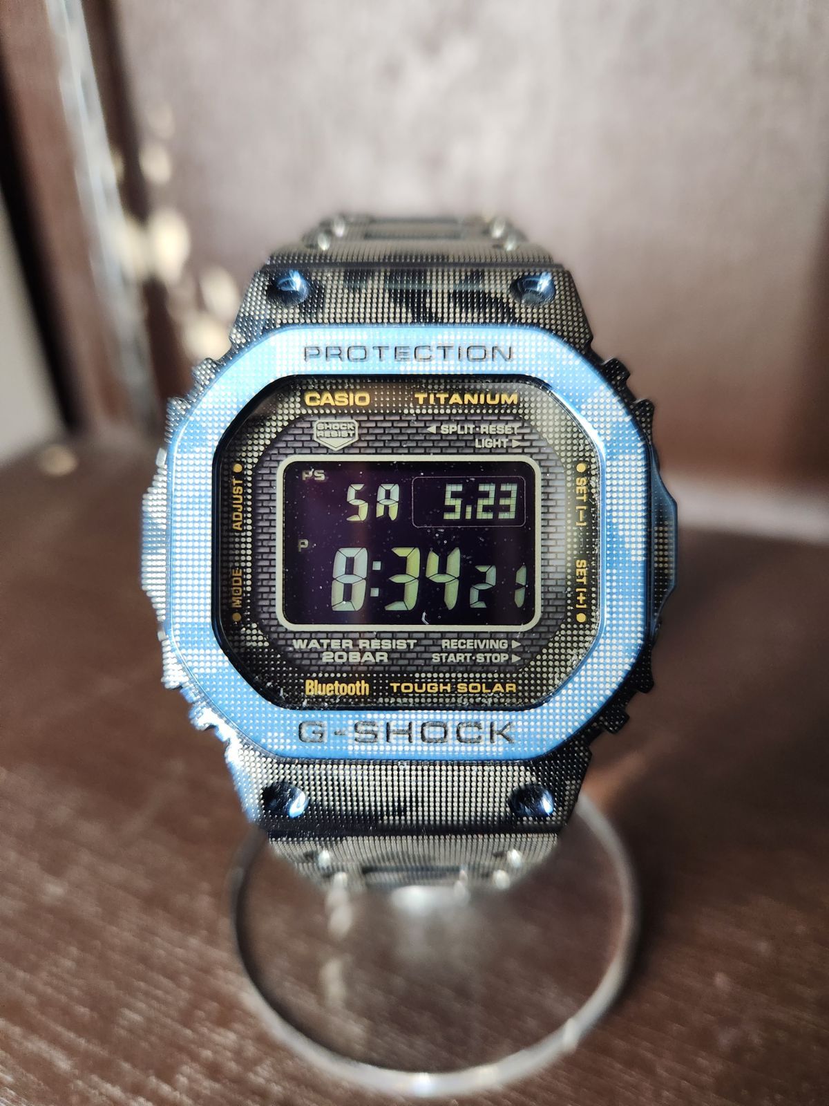 生産終了品！　CASIO　G-SHOCK　GMW-B5000TCF-2JR　フルメタル　カモフラージュ 【TM0013-005】　284 54,000円