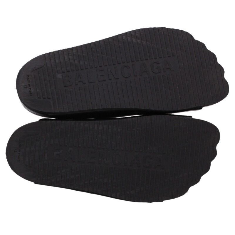 バレンシアガ 761726 Sunday Sandal レザーサンダル メンズ 42 - メルカリ