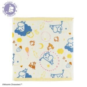 【新品・5営業日で発送】丸眞 MOOMIN ムーミン 空で遊ぶ ハンドタオル (1405052000)【入数:10】