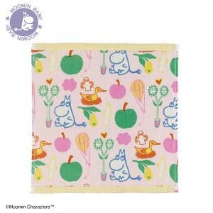 【新品・5営業日で発送】丸眞 MOOMIN ムーミン フルーツの森 ハンドタオル (1405051800)【入数:10】