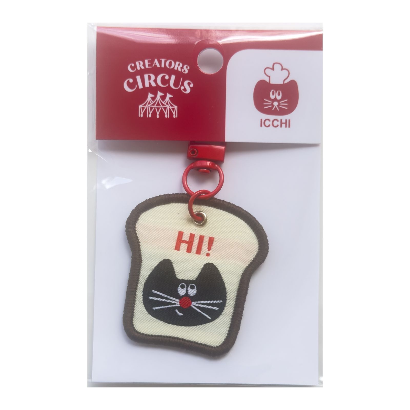 CREATORS CIRCUS クリエイターズサーカス 刺繍キーチェーン ICCHI