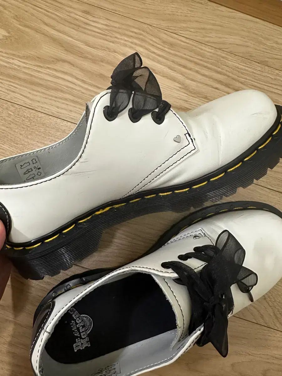 DR. MARTENS ドクターマーチン 1461 白 ハート ローファー