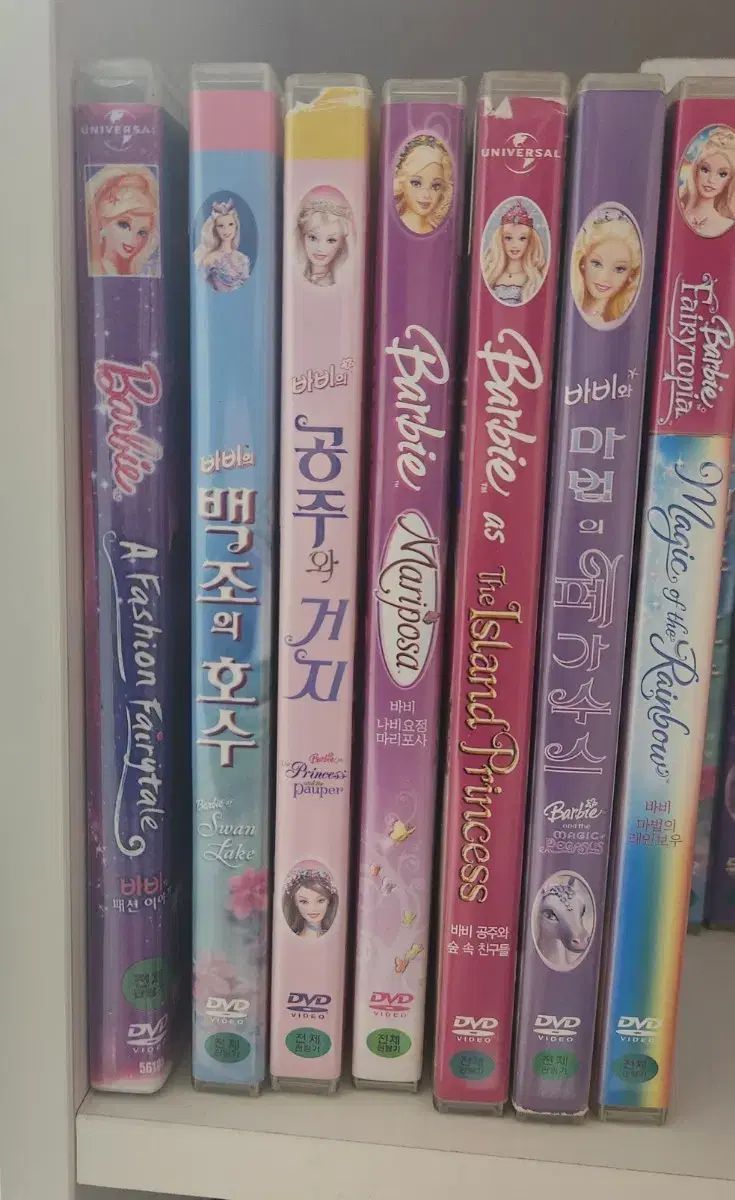 バービー DVD 7 種 まとめ売り 24,771円