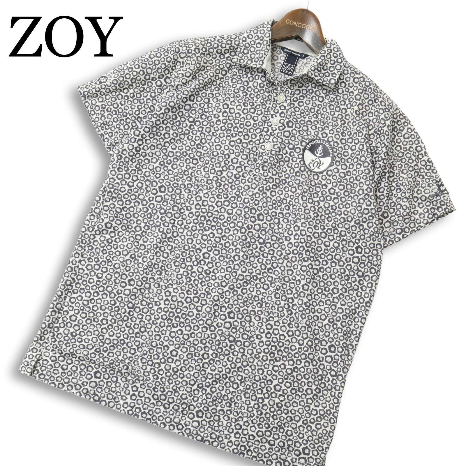 ゴルフ ZOY 総柄ジャケット