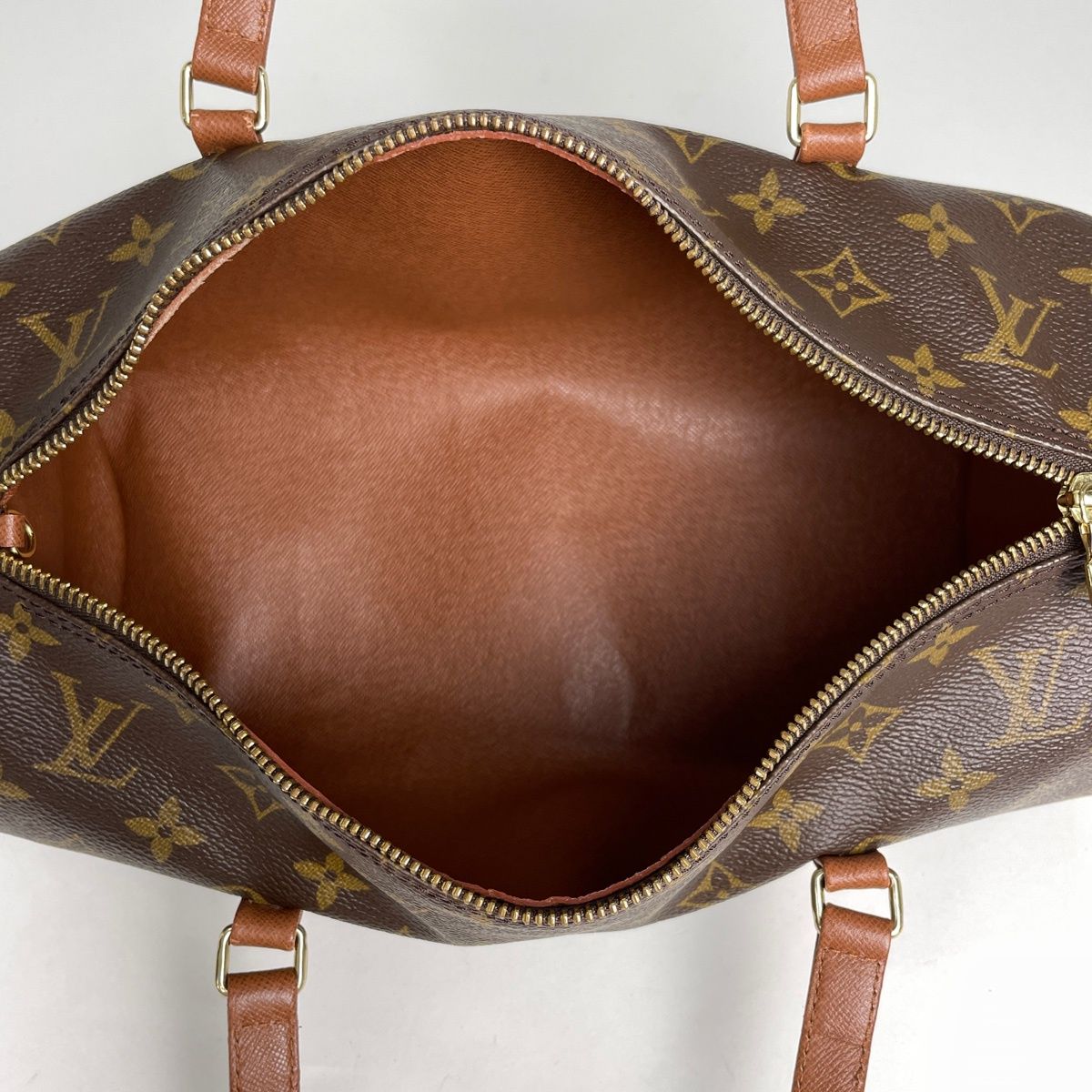 ルイ・ヴィトン Louis Vuitton パピヨン30 バレルバッグ 筒型 旧旧型 