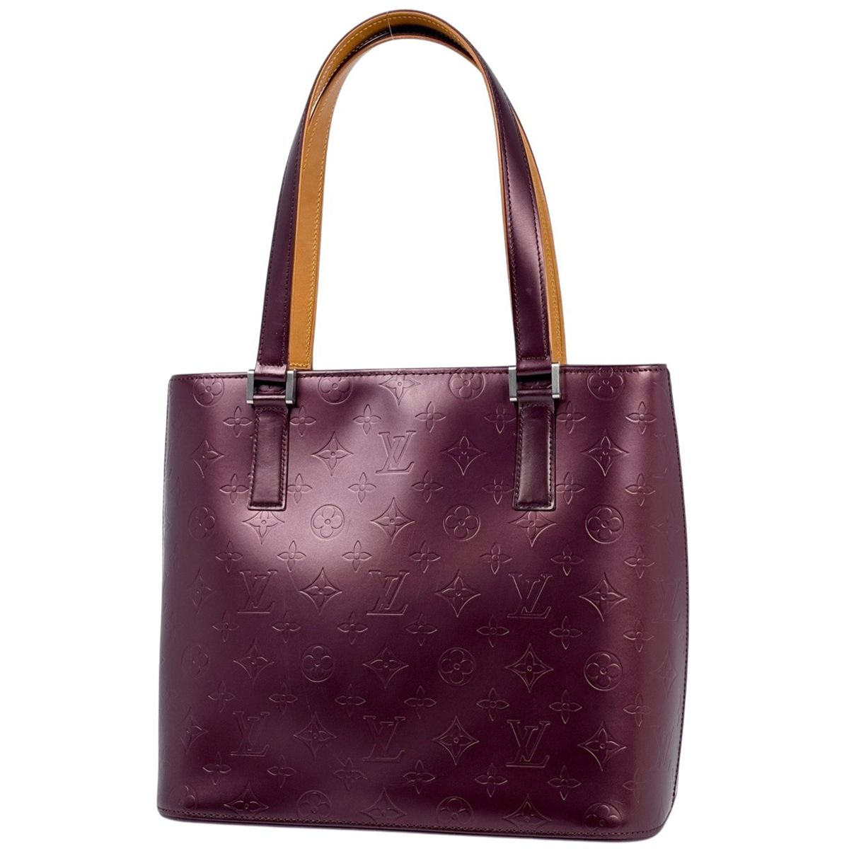 ルイ・ヴィトン Louis Vuitton ストックトン ショルダーバッグ トートバッグ モノグラムマット ヴィオレ M55116 レディース 【中古】