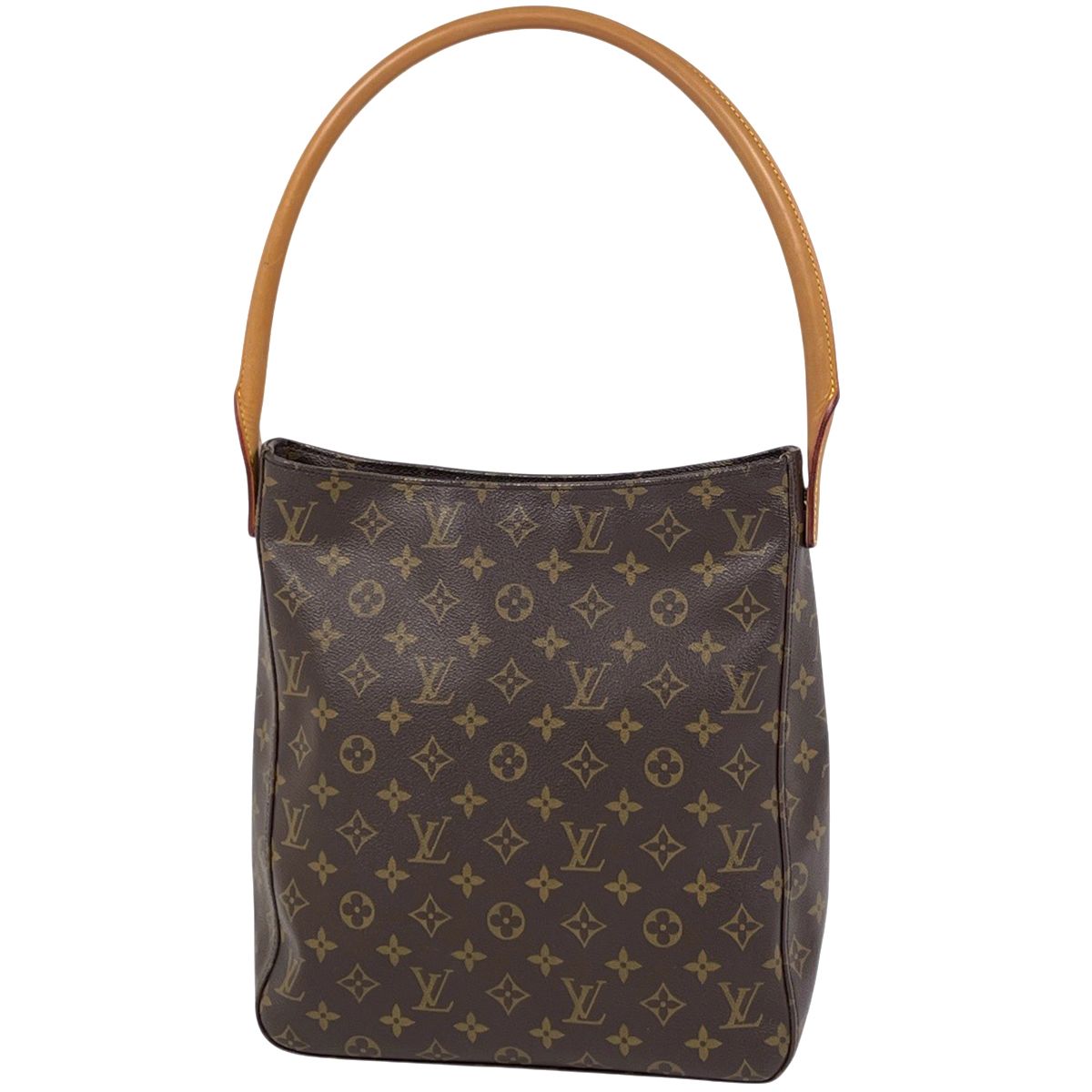 ルイ・ヴィトン Louis Vuitton ルーピングGM ワンショルダー モノグラム ブラウン M51145 レディース 【中古】
