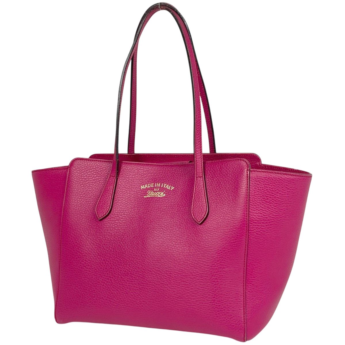 グッチ GUCCI スウィング トートバッグ レザー ピンク 354408 レディース 【中古】