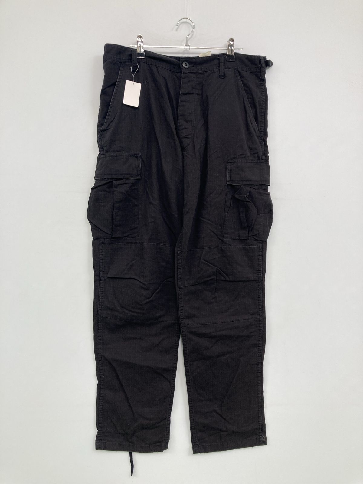 ROTHCO ロスコ カーゴパンツ MEDIUM REGULAR ブラック フルレングス コットン 無地 ワイド・ルーズ レギュラー ストレート メンズ