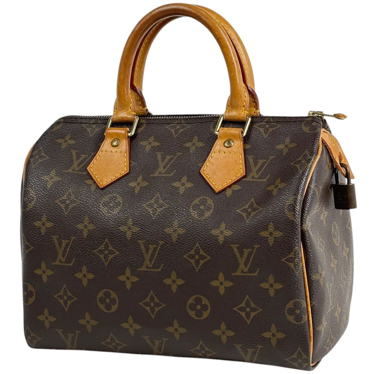 ルイ・ヴィトン Louis Vuitton スピーディ25 ハンドバッグ モノグラム ブラウン M41528 レディース 【中古】