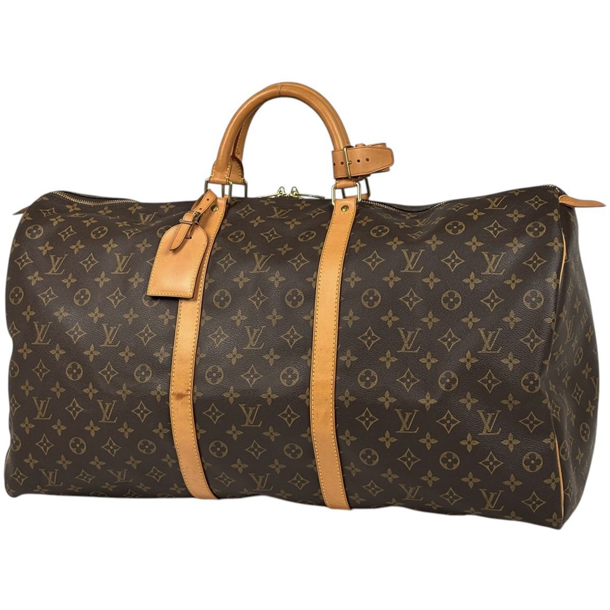 ルイ・ヴィトン Louis Vuitton キーポル60 ボストンバッグ モノグラム ブラウン M41422 レディース 【中古】