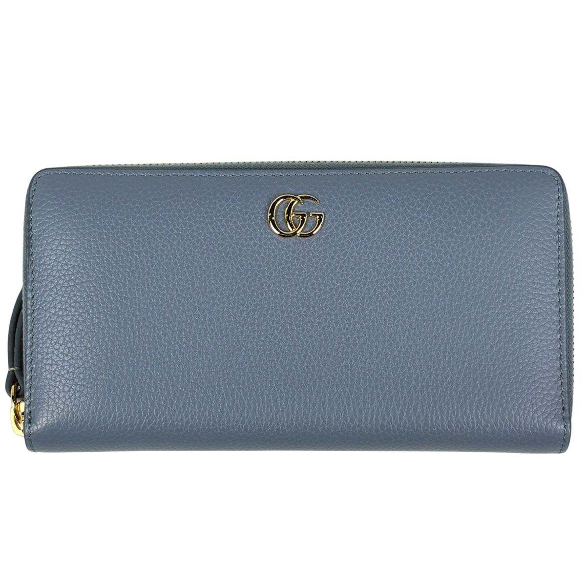 グッチ GUCCI GGマーモント ラウンドファスナー 長財布 ダブルG レザー