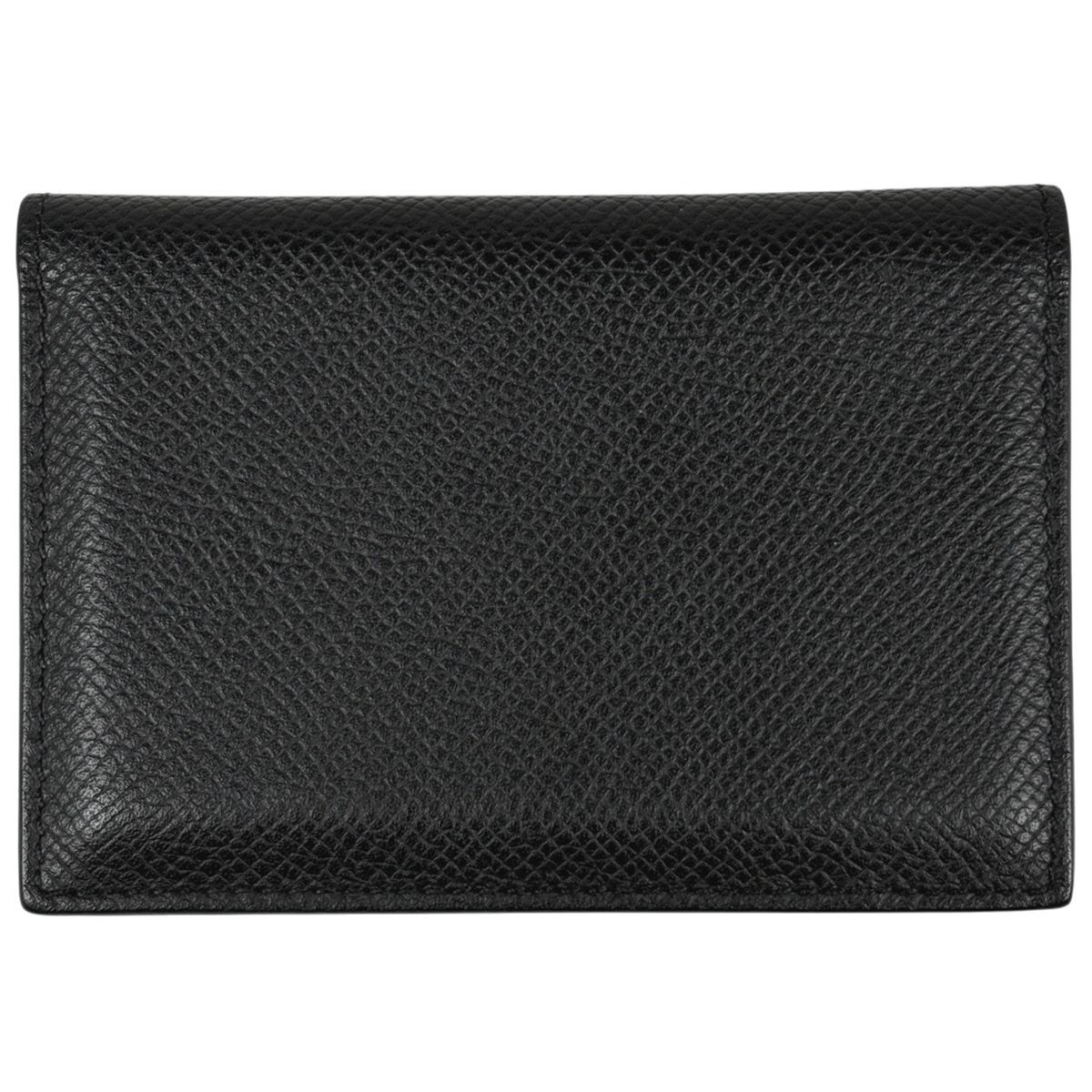 エルメス HERMES MC2 ユークリッド カードケース レザー ブラック メンズ 【中古】