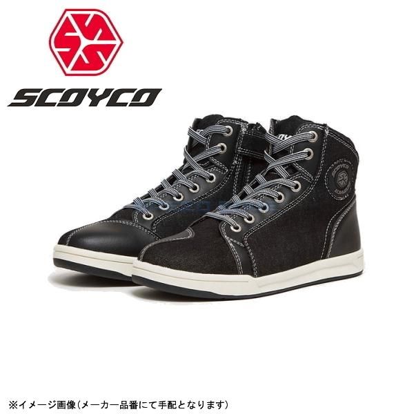 SCOYCO スコイコ ライディングシューズ MT016-2 カラー：DENIM BLACK サイズ：38(24.5cm)