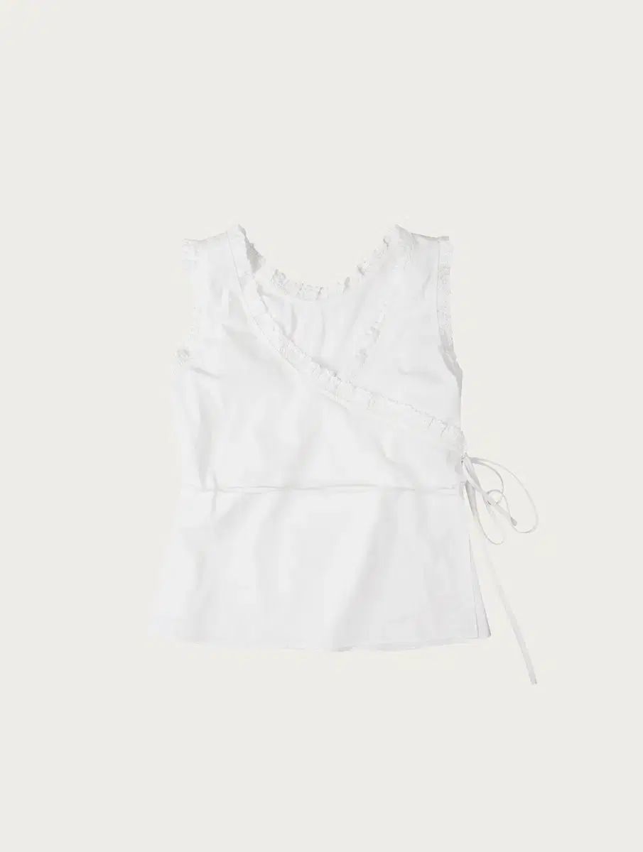 リボン빛 Tippy Blouse - Ivory