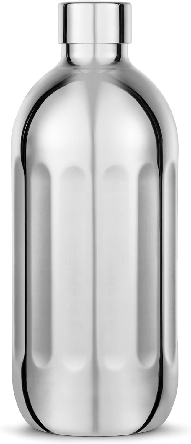 【新品】aarke (アールケ) 国内正規品 カーボネータープロ専用 ステンレススチールボトル (600ml) ステンレスボトル ステンレス製 シルバー 保冷 持ち運び 2473387a