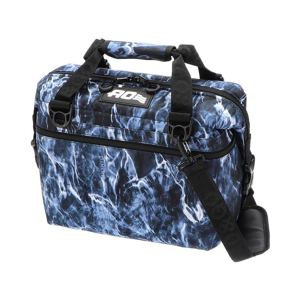 [ エーオー クーラーズ ] AO Coolers クーラーバッグ 12パックキャンバス ソフトクーラー AOELBF12 ブルーフィン 約11L 12 PACK Bluefin ソフトクーラーバッグ [並行輸入品]e d7370c02
