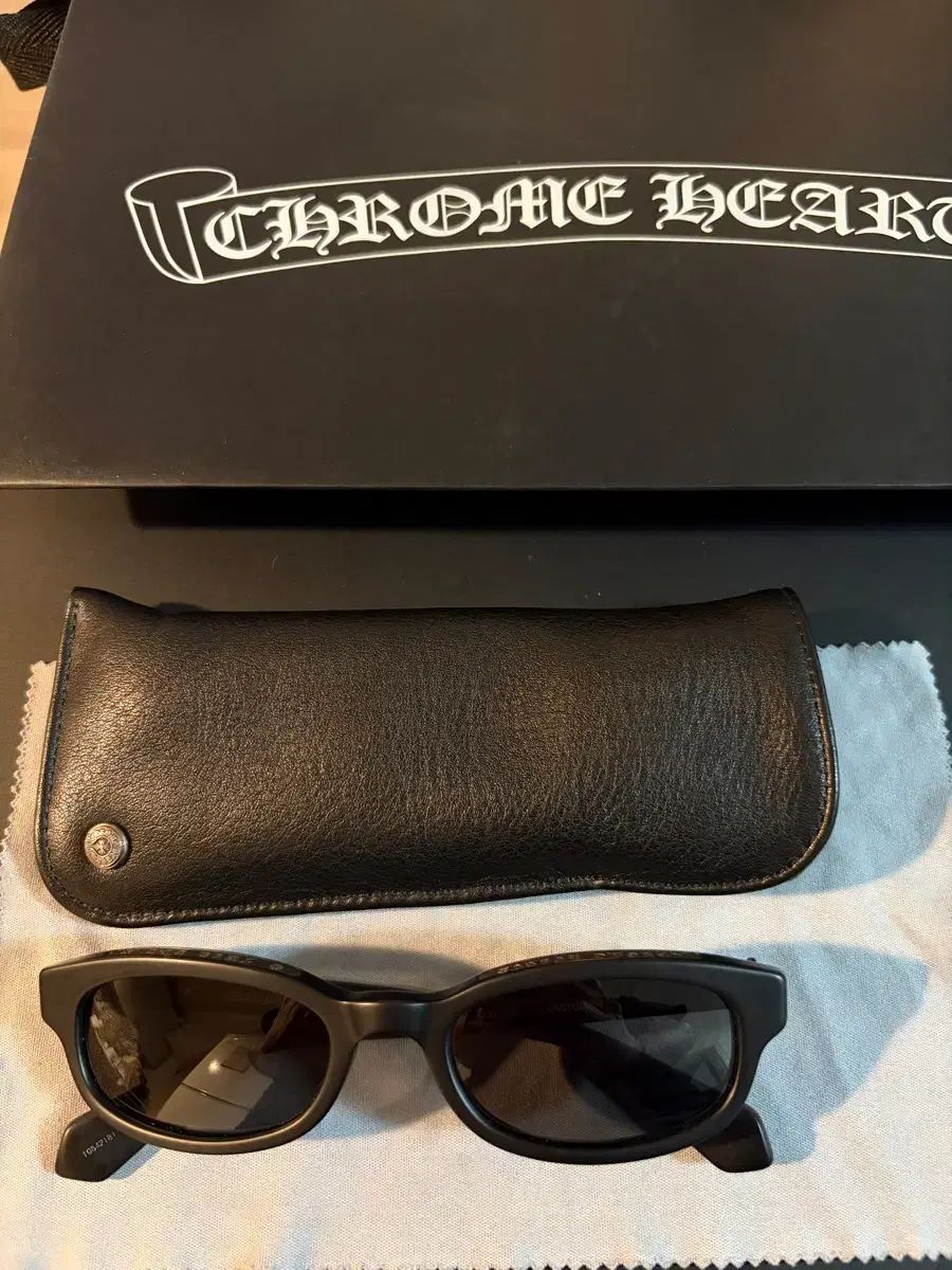 CHROME HEARTS クロムハーツ ローライダー マットブラック 52