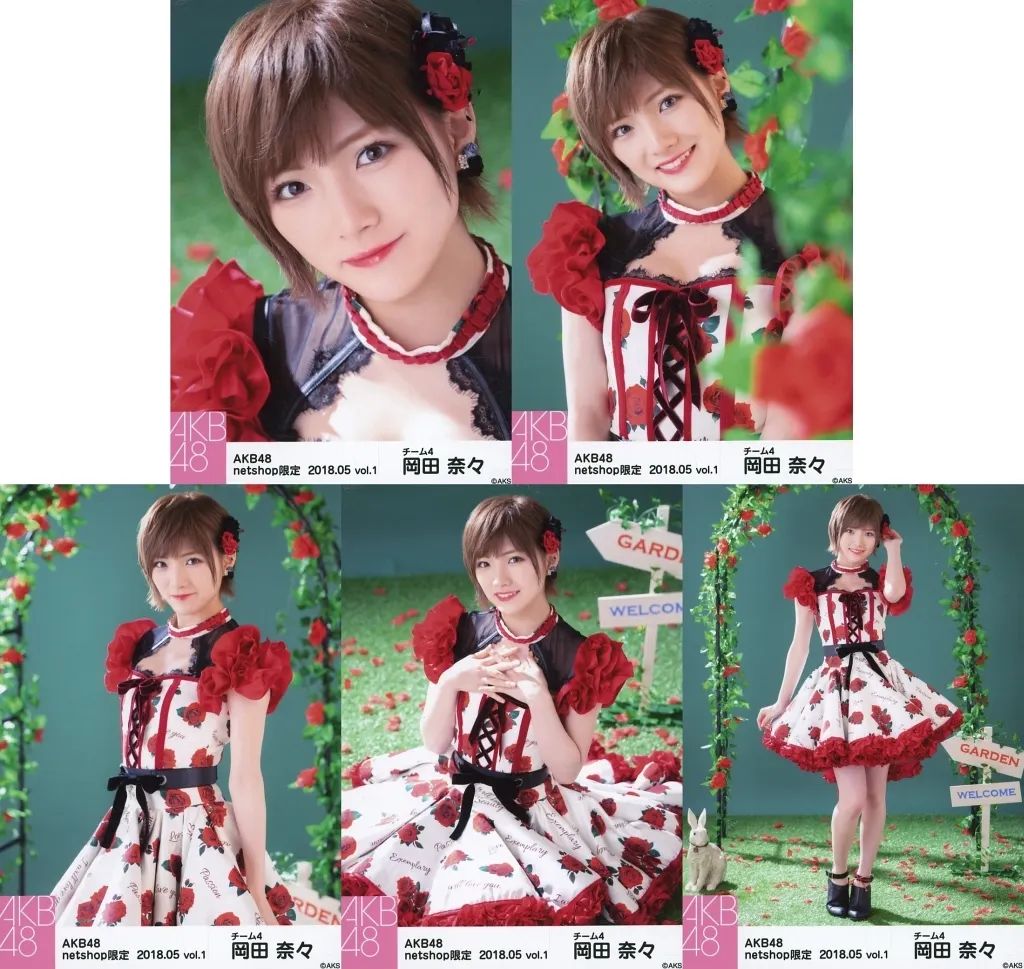 中古】生写真(AKB48・SKE48) ◇岡田奈々/AKB48 2018年5月度 net shop
