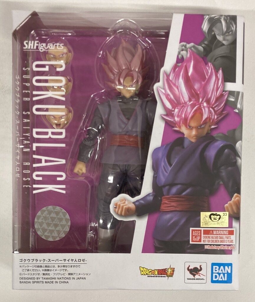 バンダイ S.H.Figuarts ドラゴンボール超 ゴクウブラック -スーパーサイヤ人ロゼ-
