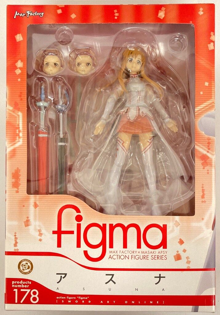 figma アスナ 178 　未開封品 マックスファクトリー figma ソードアートオンライン アスナ 178