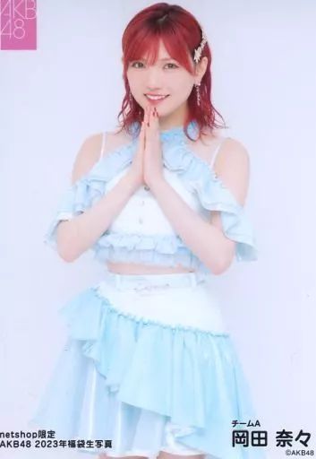 中古】生写真(AKB48・SKE48) 岡田奈々/膝上/AKB48 net shop限定 2023年